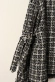 画像6: 【24SS新作】el conductorH コンダクター MIXED TWEED NO COLLAR BONDAGE JKT{-BDS} (6)