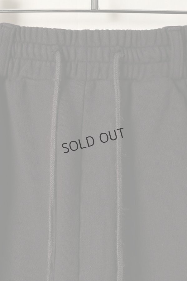 画像2: {SOLD}el conductorH コンダクター DISTRESSED COTTON JERSEY TROUSERS{-BDS} (2)