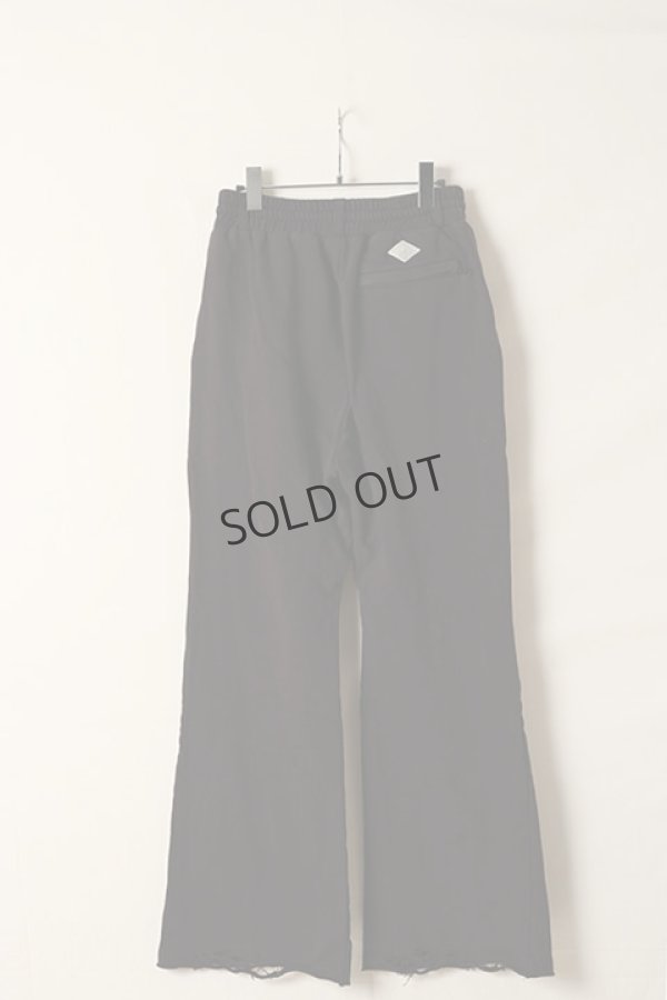 画像6: {SOLD}el conductorH コンダクター DISTRESSED COTTON JERSEY TROUSERS{-BDS} (6)