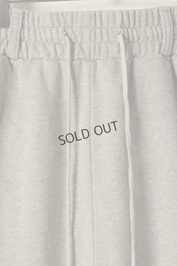 画像2: {SOLD}el conductorH コンダクター DISTRESSED COTTON JERSEY TROUSERS{-BDS} (2)