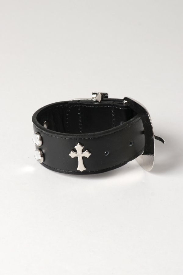 画像4: el conductorH コンダクター CROSS STUDS COWBOY BRACELET{-BEA} (4)