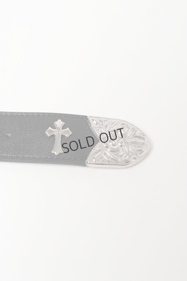 画像7: {SOLD}el conductorH コンダクター CROSS STUDS COWBOY BRACELET{-BEA} (7)