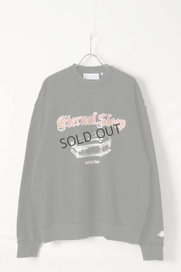 画像1: el conductorH コンダクター 7DAYS HOMEWEAR ETERNAL SLEEP CREW NECK SWEATER{-BEA} (1)