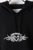 画像2: el conductorH コンダクター HEART TRIBAL PRINT SOUVENIR HOODIE{-BEA} (2)