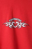 画像3: el conductorH コンダクター HEART TRIBAL PRINT SOUVENIR HOODIE{-BEA} (3)