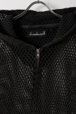画像2: el conductorH コンダクター COTTON MESH FULL ZIPHOODIE{-BFA} (2)