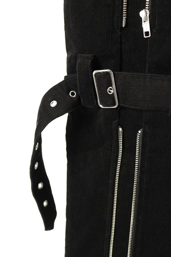 画像6: el conductorH コンダクター COTTON CORDUROY BONDAGE EASY TROUSERS{-BFA} (6)