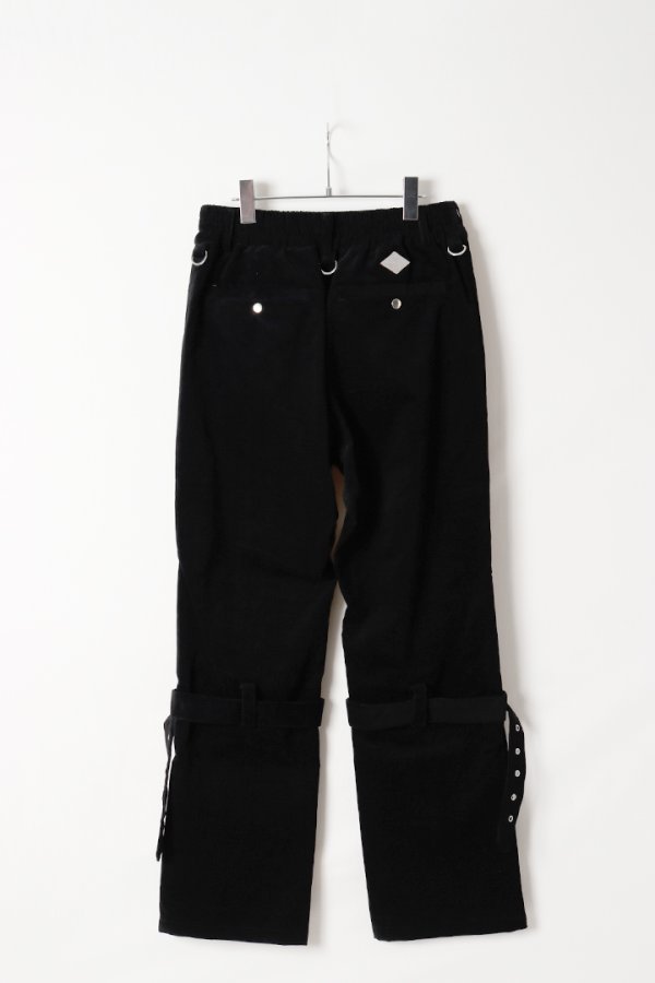 画像7: el conductorH コンダクター COTTON CORDUROY BONDAGE EASY TROUSERS{-BFA} (7)