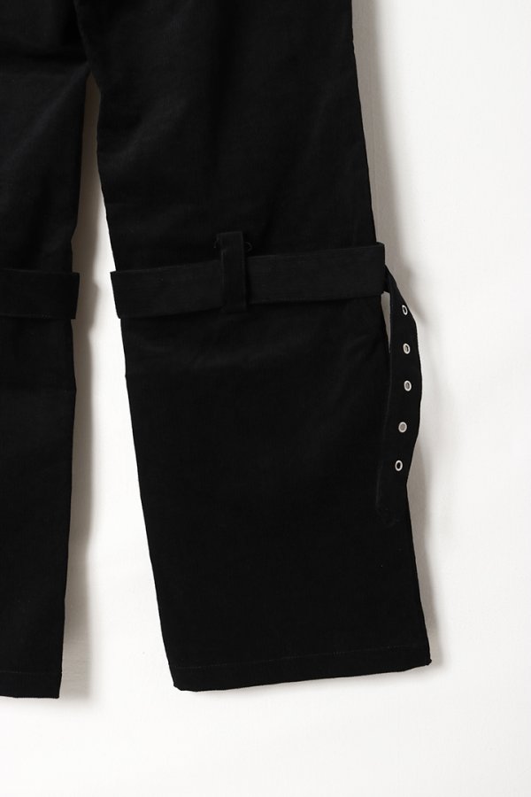 画像10: el conductorH コンダクター COTTON CORDUROY BONDAGE EASY TROUSERS{-BFA} (10)
