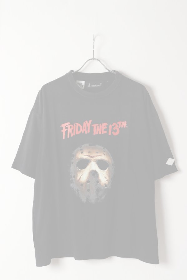 画像1:  {SOLD} x FRIDAY THE 13TH VINTAGE EFFECT T-SHIRT 02{-BFS} (1)