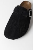 画像9: el conductorH コンダクター FLAME PATTERN SABO SANDALS{-BFS} (9)