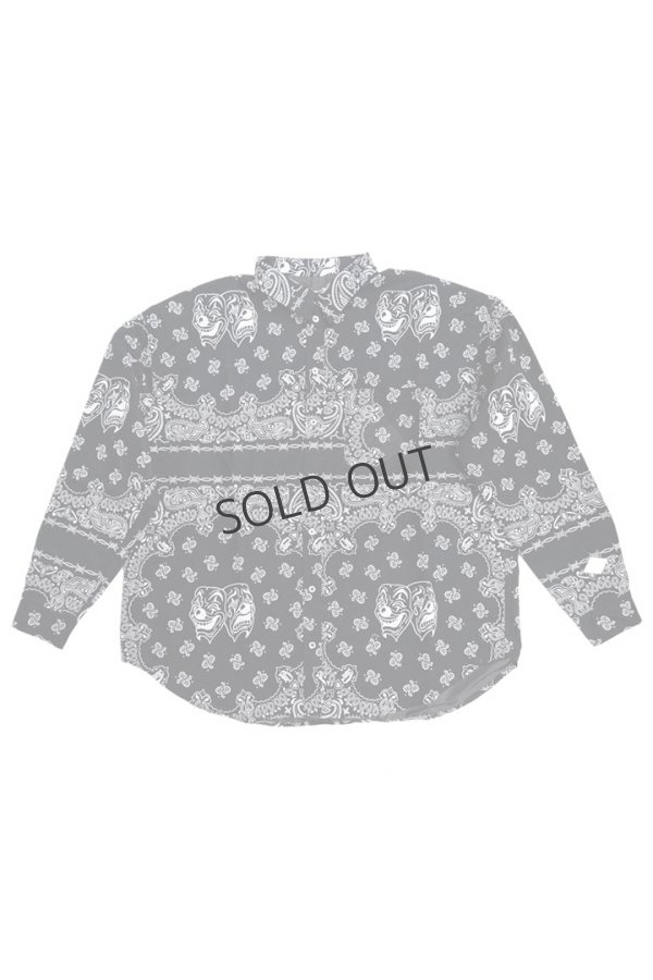 画像1: COTTON BANDANA SHIRT JKT{-BFS} (1)