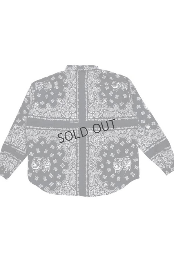 画像2: COTTON BANDANA SHIRT JKT{-BFS} (2)