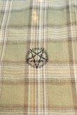 画像3: COTTON FLANNEL CHECK BLEACH SHIRT{-BFS} (3)