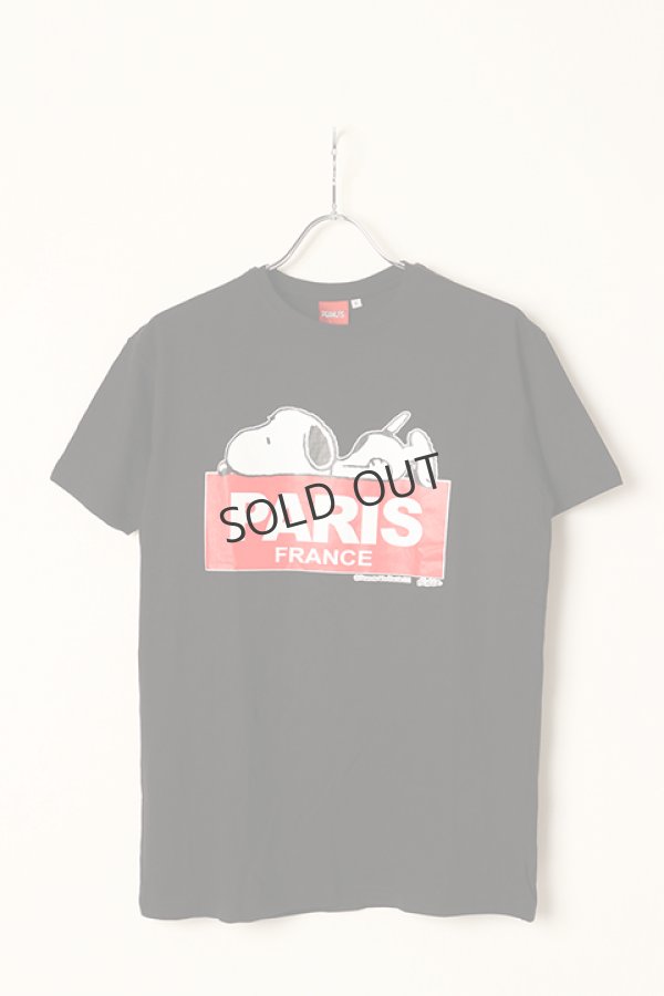画像1: {SOLD}PEANUTS ピーナッツ スヌーピー ショートスリーブTシャツ{-BDS} (1)