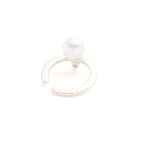 画像3:  {SOLD} Hirotaka ヒロタカ Bumble Bee Pearl Diamond Ear Cuff{-BAS} (3)