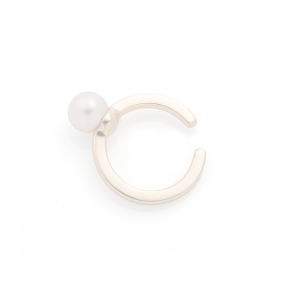 画像2:  {SOLD} Hirotaka ヒロタカ Akoya Pearl Ear Cuff{-BAS} (2)