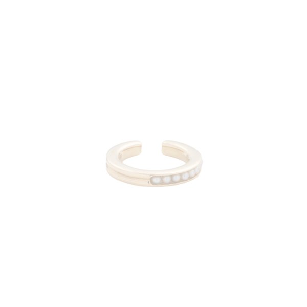 画像3:   Hirotaka ヒロタカ Caviar Pearl Ear Cuff Ssize{-BAS} (3)