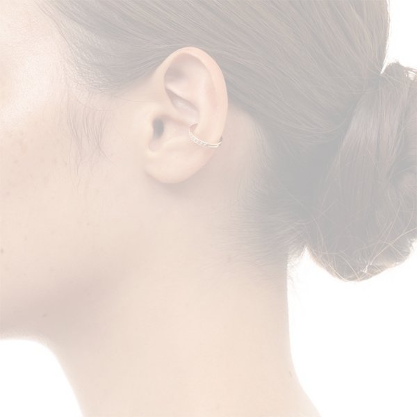 画像5:   Hirotaka ヒロタカ Caviar Pearl Ear Cuff Ssize{-BAS} (5)