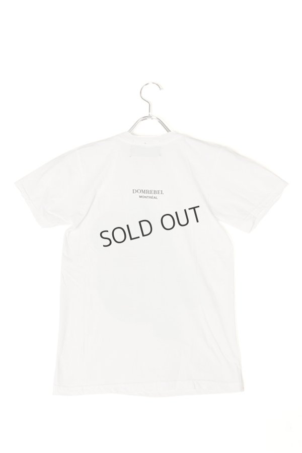 画像2: {SOLD}DOMREBEL ドムレーベル PEEK T-SHIRT ブラックスワロフスキー{-AHS} (2)