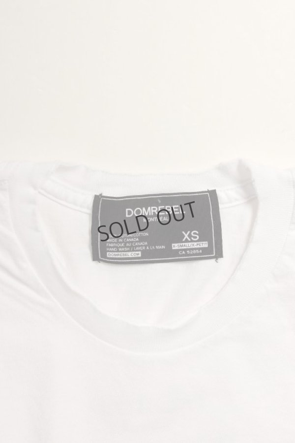 画像5: {SOLD}DOMREBEL ドムレーベル PEEK T-SHIRT ブラックスワロフスキー{-AHS} (5)