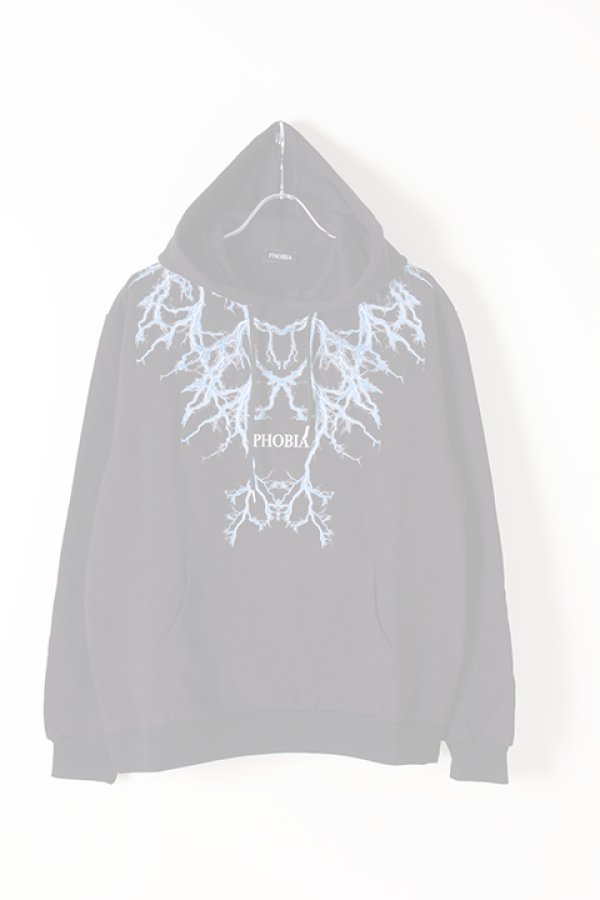 画像1:   PHOBIA フォビア LIGHTING HOODIE{-BJS} (1)
