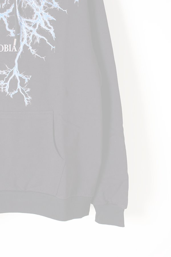 画像3:   PHOBIA フォビア LIGHTING HOODIE{-BJS} (3)