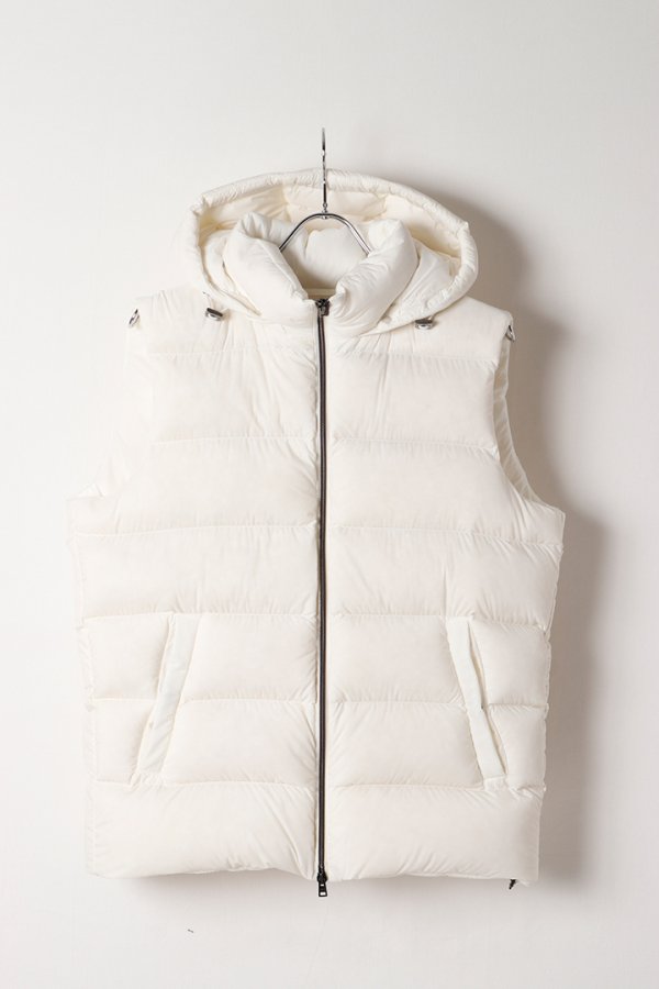 画像1: HERNO ヘルノ エコアージュ ベスト{PI001186U12456Z1000-BEA} (1)