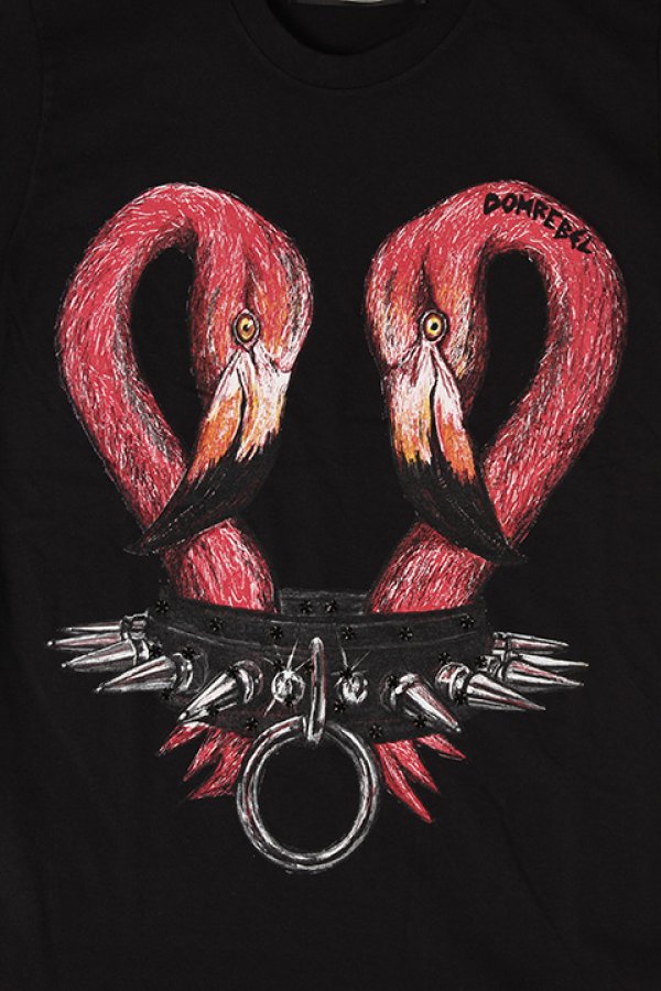 画像3: 【 50%OFF セール21,780円→10,890円】 DOMREBEL ドムレーベル PINKY T-SHIRT ブラックスワロフスキー/カスタムモデル{-AHS} (3)