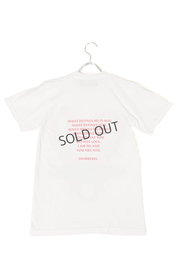 画像2: {SOLD}DOMREBEL ドムレーベル PINKY T-SHIRT ブラックスワロフスキー/カスタムモデル{-AHS} (2)