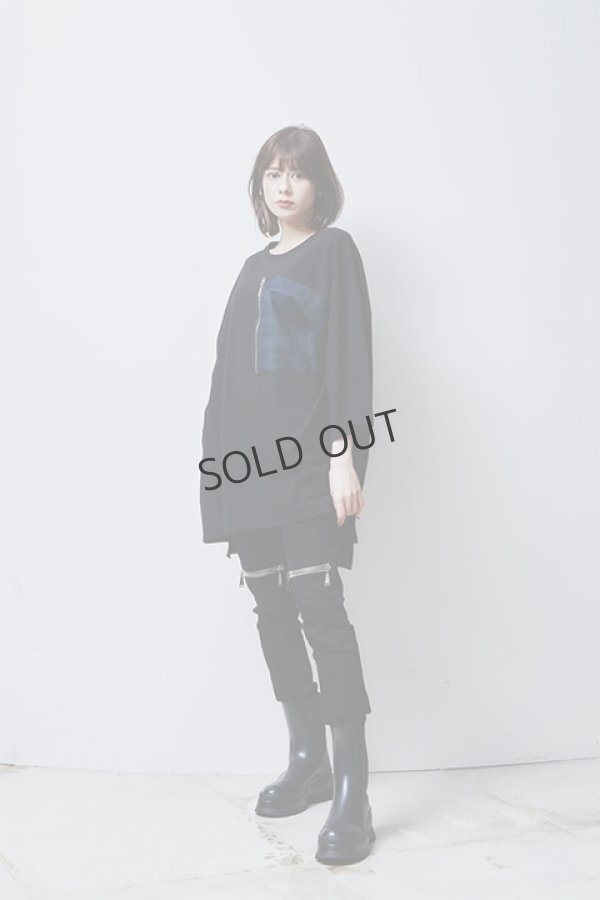 画像4: {SOLD}ACUOD by CHANU アクオド バイ チャヌ Tartan Pocket T-Shirts{-BCA} (4)