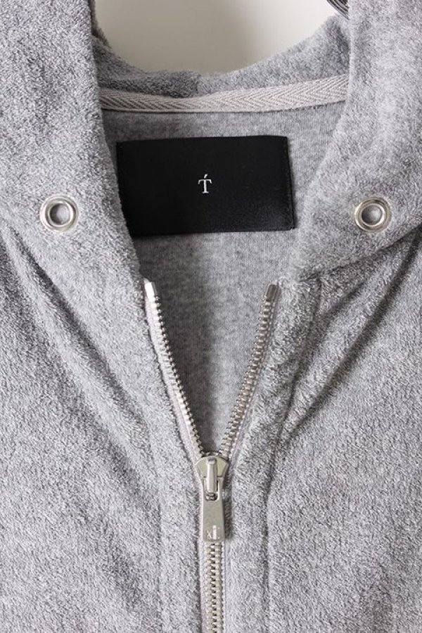 画像5: 【 30%OFF セール29,700円→20,790円】 T' ティー Zip Parka Long Sleeve RELAX{-AIS} (5)