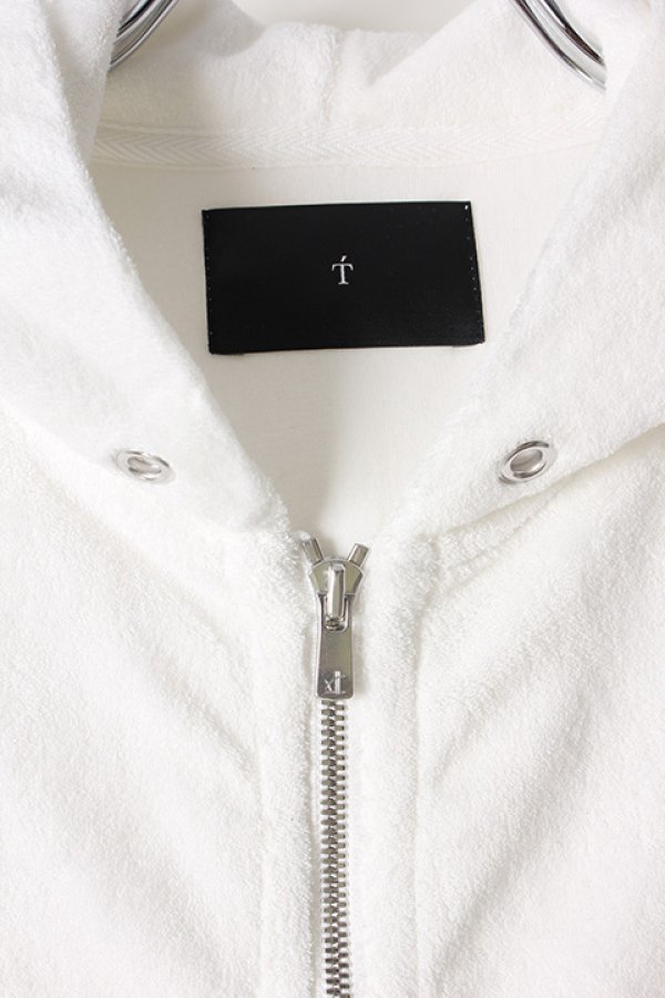 画像5: 【 30%OFF セール29,700円→20,790円】 T' ティー Zip Parka Long Sleeve RELAX{-AIS} (5)