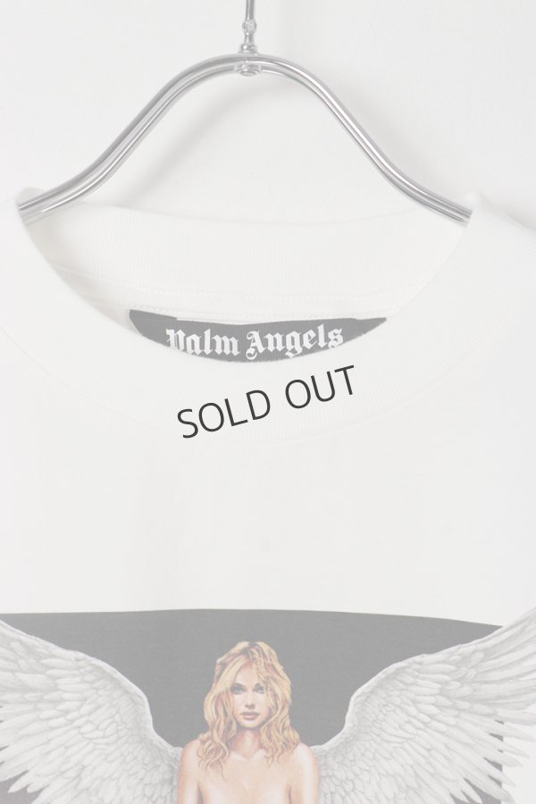 画像2: {SOLD}Palm Angels パームエンジェルス Pin up T-shirt{PMAA001S25JER00A0310-BES} (2)