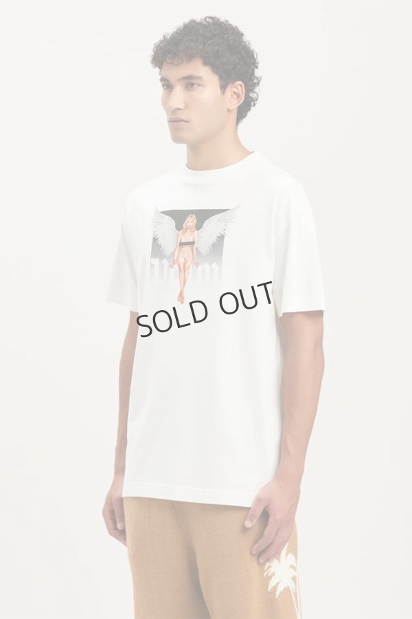 画像9: {SOLD}Palm Angels パームエンジェルス Pin up T-shirt{PMAA001S25JER00A0310-BES} (9)