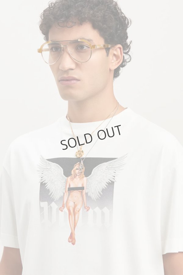 画像11: {SOLD}Palm Angels パームエンジェルス Pin up T-shirt{PMAA001S25JER00A0310-BES} (11)