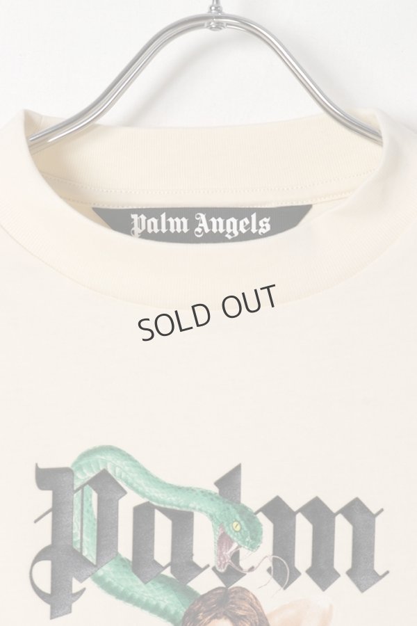 画像2: {SOLD}Palm Angels パームエンジェルス Pin up T-shirt{PMAA001S25JER0070B10-BES} (2)