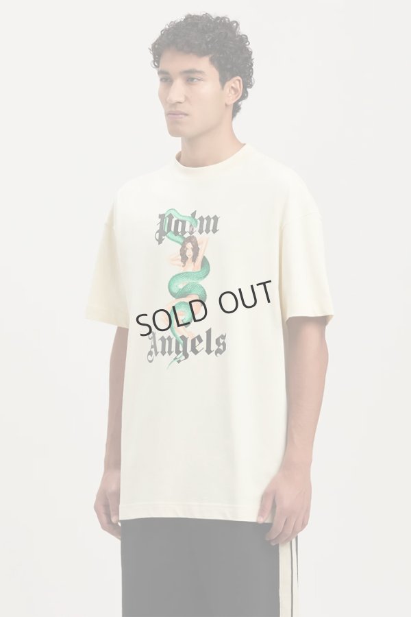 画像9: {SOLD}Palm Angels パームエンジェルス Pin up T-shirt{PMAA001S25JER0070B10-BES} (9)
