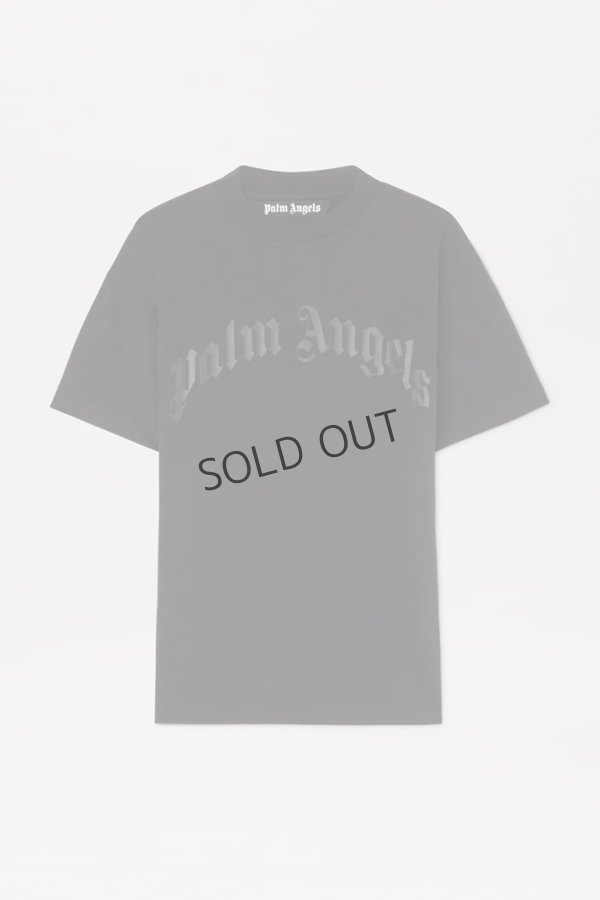 画像6: {SOLD}Palm Angels パームエンジェルス Curved Logo T-shirt{PMAA001S25JER0041010-BES} (6)