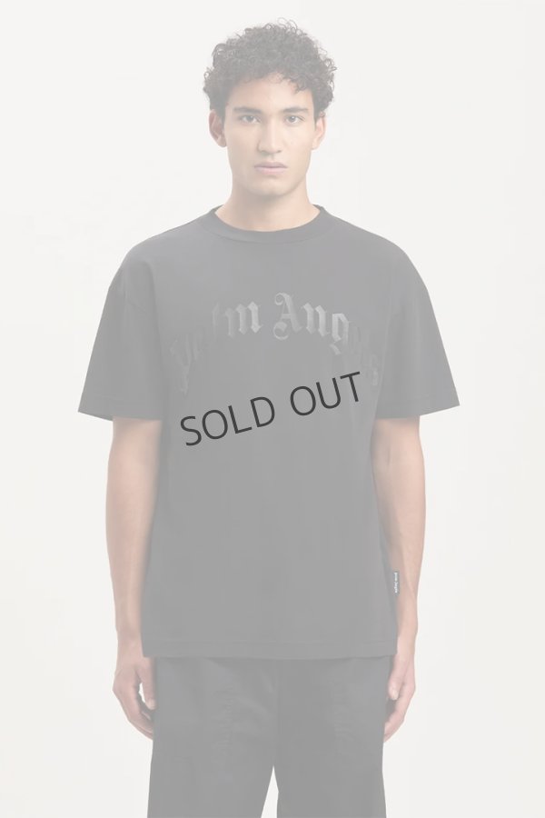画像8: {SOLD}Palm Angels パームエンジェルス Curved Logo T-shirt{PMAA001S25JER0041010-BES} (8)
