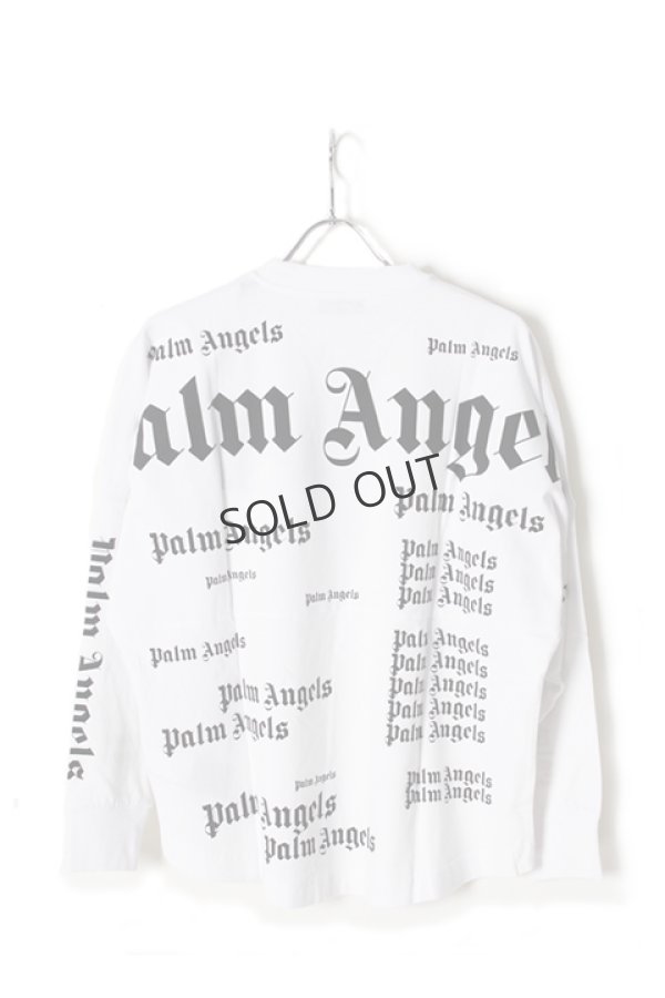 画像2: {SOLD}Palm Angels パームエンジェルス ULTRA LOGO OVER TEE L/S{-AIS} (2)