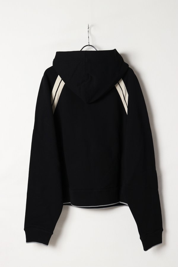 画像10: Palm Angels パームエンジェルス Curved Logo Track hoodie{PMBB171S25FLE001100B-BES} (10)