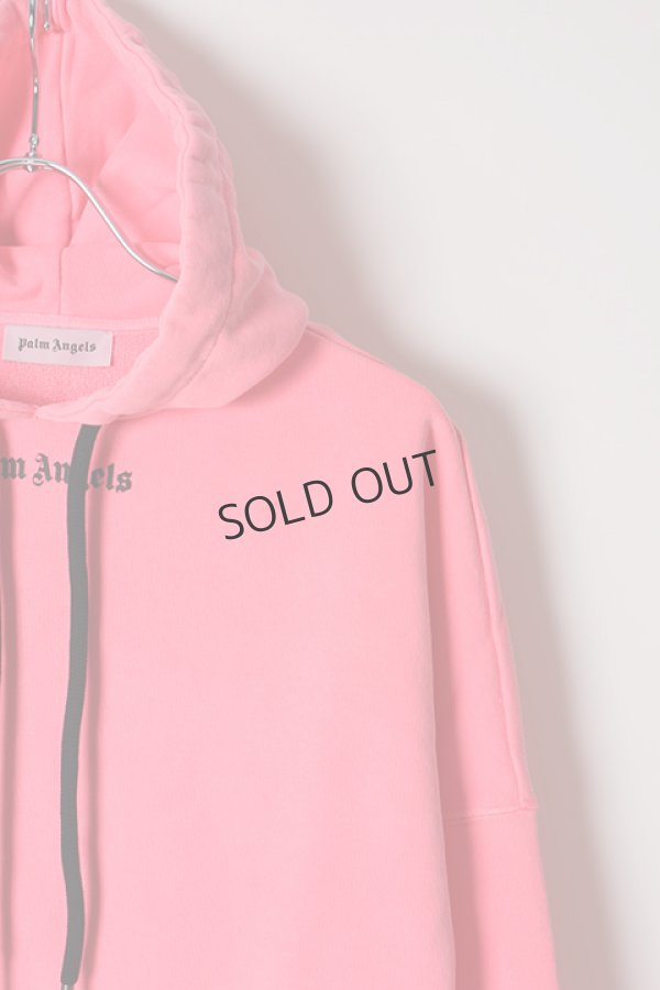 画像4: {SOLD}Palm Angels パームエンジェルス LOGO OVER HOODY{-AIS} (4)