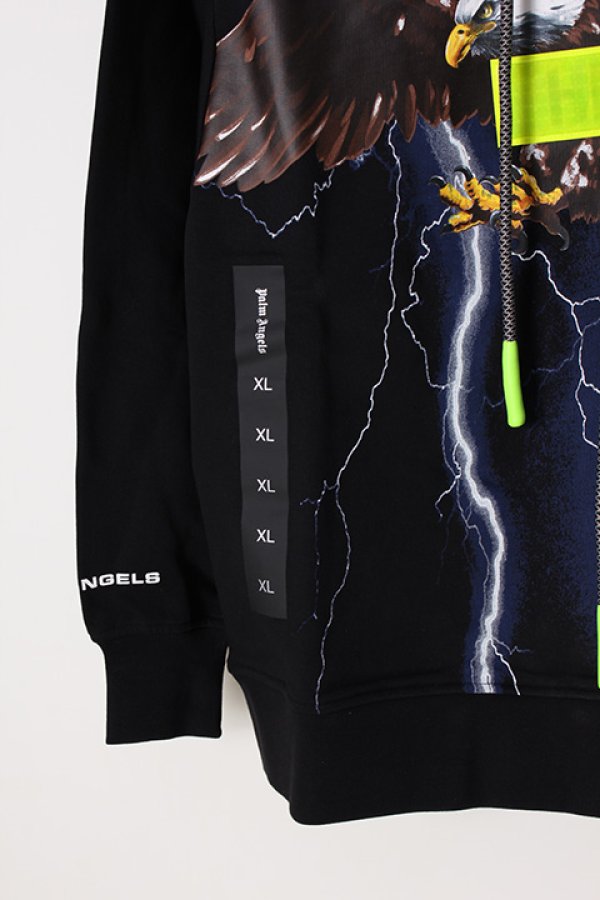 画像5: 【 40%OFF セール96,800円→58,080円】 Palm Angels パームエンジェルス STORM HOODY{-AIS} (5)