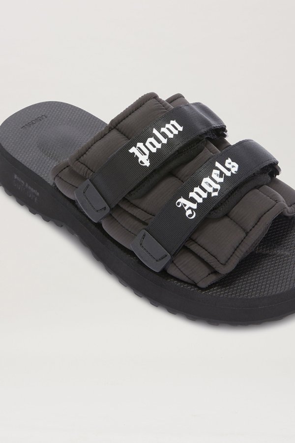画像4: 【 30%OFF セール81,400円→56,980円】 Palm Angels パームエンジェルス Palm Angels x Suicoke slider{PMIH015S25FAB001-1010-BES} (4)