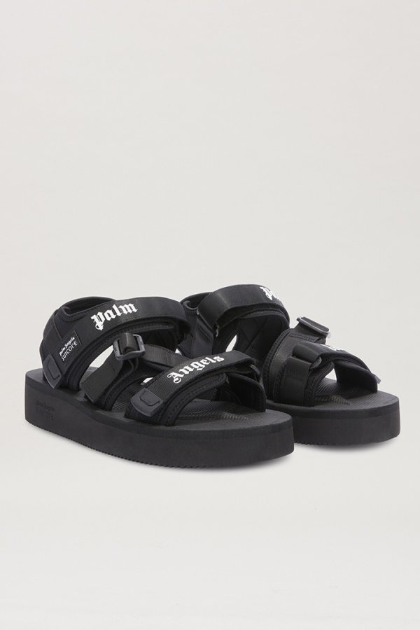 画像2: 【 30%OFF セール67,500円→47,251円】 Palm Angels パームエンジェルス Palm Angels x Suicoke slider{PMIH017S25FAB001-1010-BES} (2)