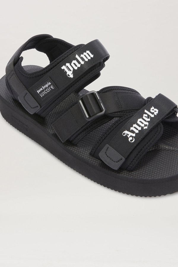 画像4: 【 30%OFF セール67,500円→47,251円】 Palm Angels パームエンジェルス Palm Angels x Suicoke slider{PMIH017S25FAB001-1010-BES} (4)