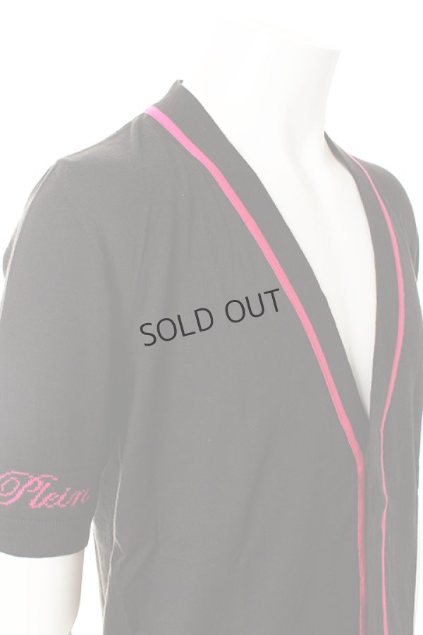 画像4: {SOLD}PHILIPP PLEIN COUTURE フィリッププレインクチュール CARDIGAN NEON WARRIOR{PPC8M1012-BLKROSE-} (4)