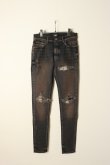 画像1: AMIRI アミリ PLAID MX1 JEAN{-BCS} (1)