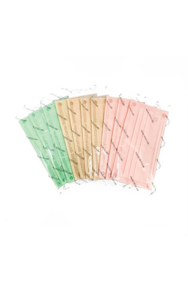 画像2: 【 50%OFF セール3,300円→1,650円】 PRIVATE STOCK LABS プライベート ストック ラボラトリーズ アソート セット マスク(PASTEL){PSL-SPA2-10-PAS/PSL-SCA2-10-PAS-BAS} (2)